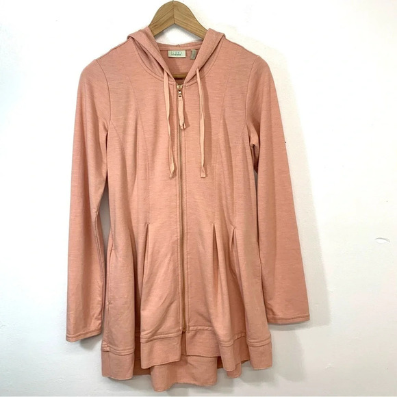 Logo Lounge Cardigan Full Zip XXS Oversized  Sweatshirt Full Zip Hooded Pockets - Picture 1 of 13